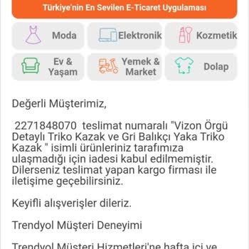 Trendyol'da İade Sorunu Ve Çifte Çekim Mağduriyeti