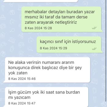 Sahibinden Üzerinden Rahatsız Edici Mesajlar