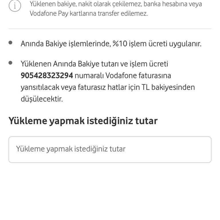 Vodafone Limit Sorunu Ve Müşteri Hizmetleri İlgisizliği