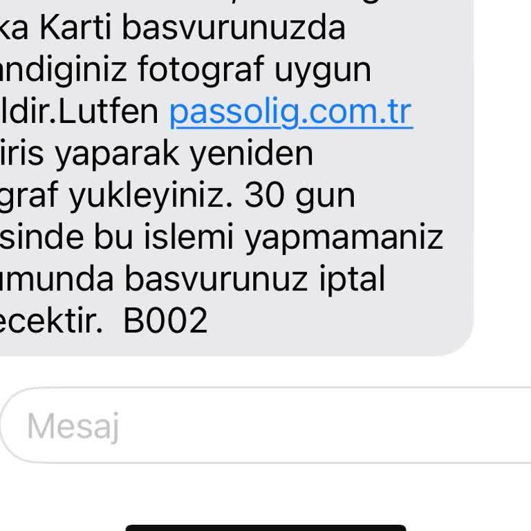 Fotoğraf Uygunsuzluğu Nedeniyle Kart İptal Tehdidi