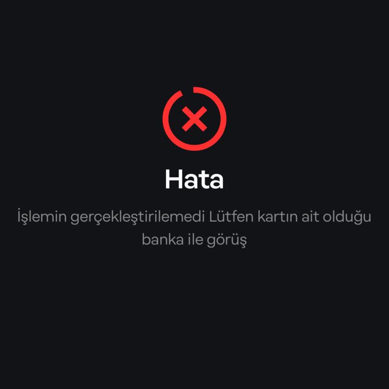 Ziraat Banka Kartımı Papara'ya Ekleyememe Sorunu