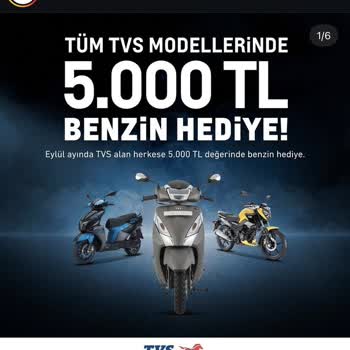 Antalya Çetinbaş Motor'dan Alınan TVS Jupiter İçin Benzin Çeki Hediye Edilmedi