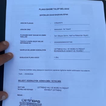 Antalya Çetinbaş Motor'dan Alınan TVS Jupiter İçin Benzin Çeki Hediye Edilmedi