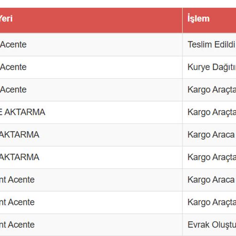 Kayıp Kargo: Teslim Edilmeden Teslim Edildi!