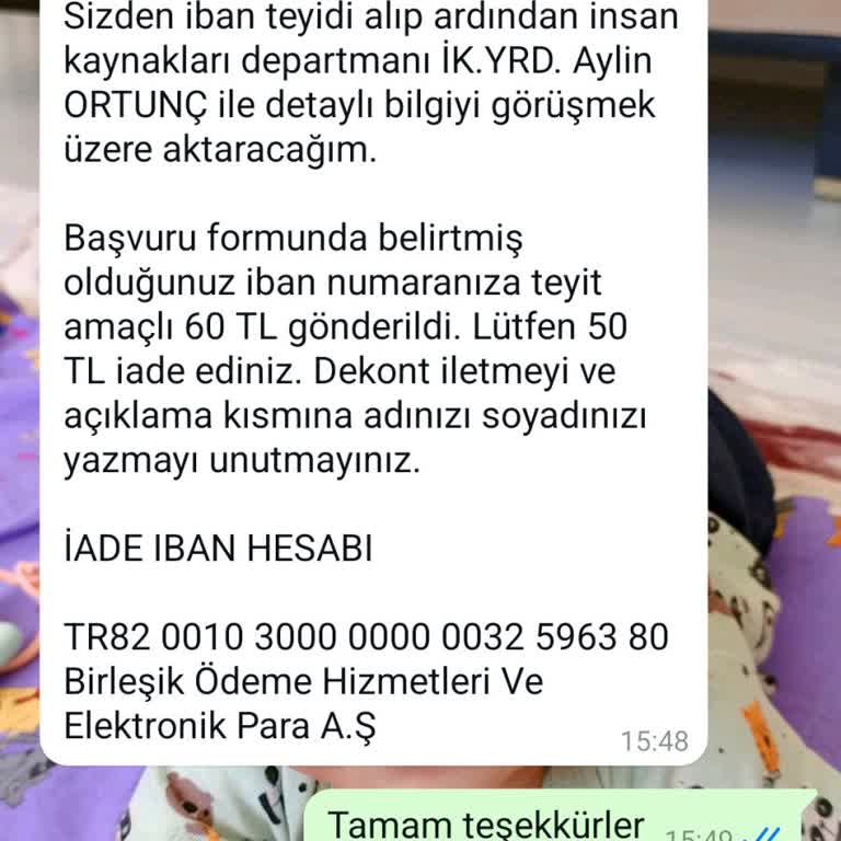 Yanlış Yönlendirilen Para Transferi Ve Bilgim Dışında İşlemler