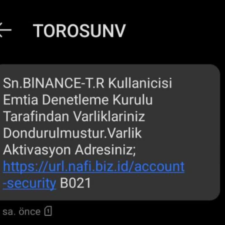 Binance-TR Hesabım Olmadan Gelen Kısıtlama Mesajı