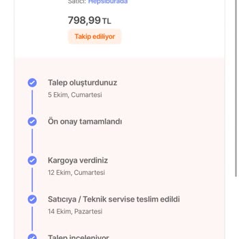 Hepsiburada'dan Alınan Ürün Kayboldu Müşteri Hizmetleri İlgisiz