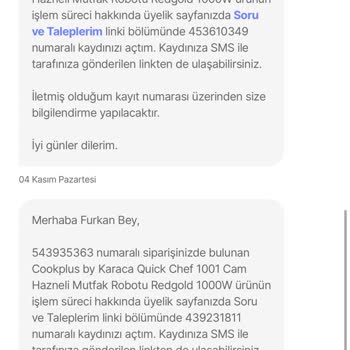 Hepsiburada'dan Alınan Ürün Kayboldu Müşteri Hizmetleri İlgisiz
