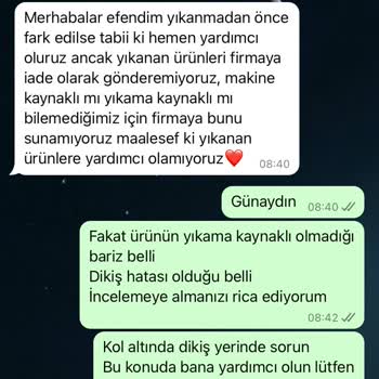 Teslim Alınan Üründe Yırtılma Ve Fatura Eksikliği