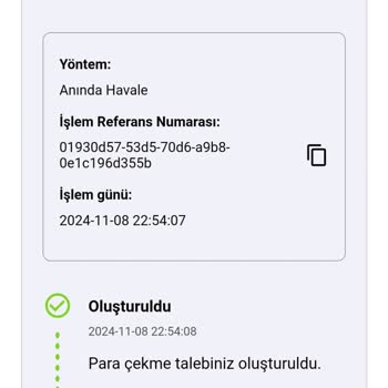 Para Transferi Sorunu Ve Yardım Talebi