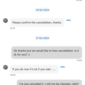 Yanıltıcı İptal Politikası Ve İletişimsizlik Sorunu