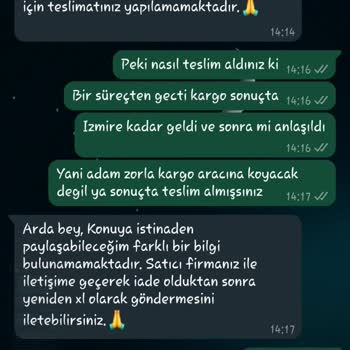 İptal Edilen Sipariş Ve Kargo Karmaşası