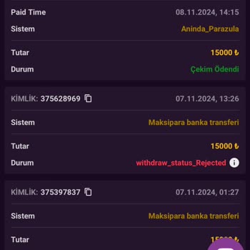 Kazanç Ödemesi Yapılmayan Slot Oyunu