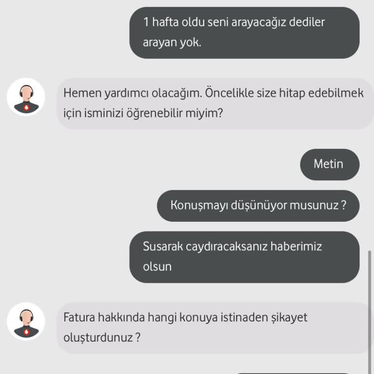Vodafone'da Kayıt Açılmama Sorunu