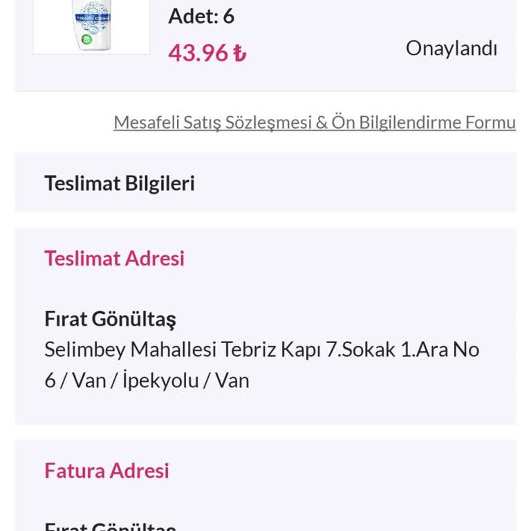 Sipariş Gecikmesi Ve İletişim Eksikliği