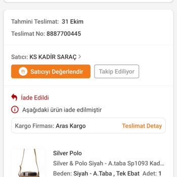 Trendyol'dan İade Sorunu: Para İadesi Yapılmadı