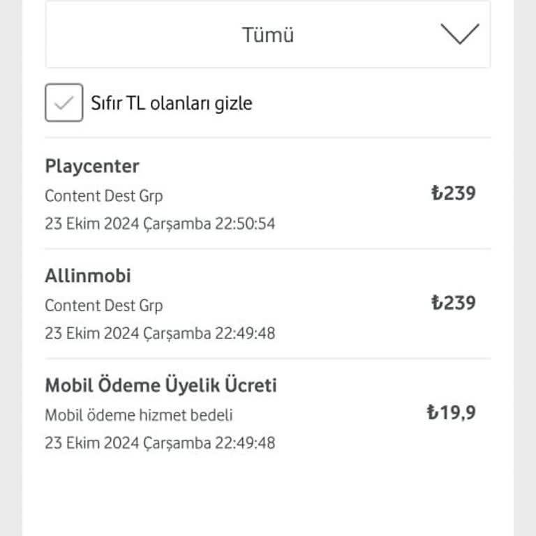 Mobil Ödeme Güvenlik Açığı Ve Haksız Fatura Yansıtması
