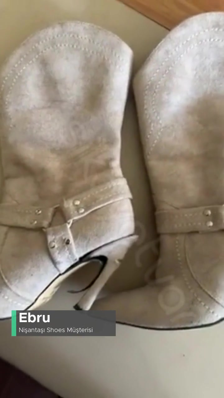 Nişantaşı Shoes Kırık Topuklu Bot videonun kapak resmi