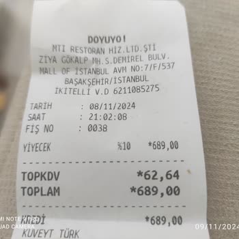 Buz Gibi Kızartma Ve İlgisiz Servis Deneyimi