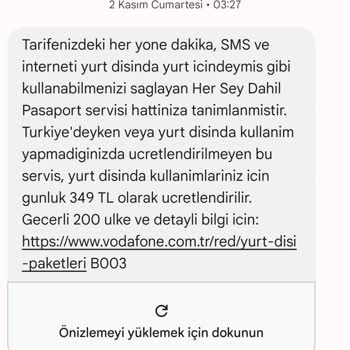 Yurt Dışı Tarifesinde Yanıltıcı Ücretlendirme Ve Müşteri Hizmetleri Sorunu