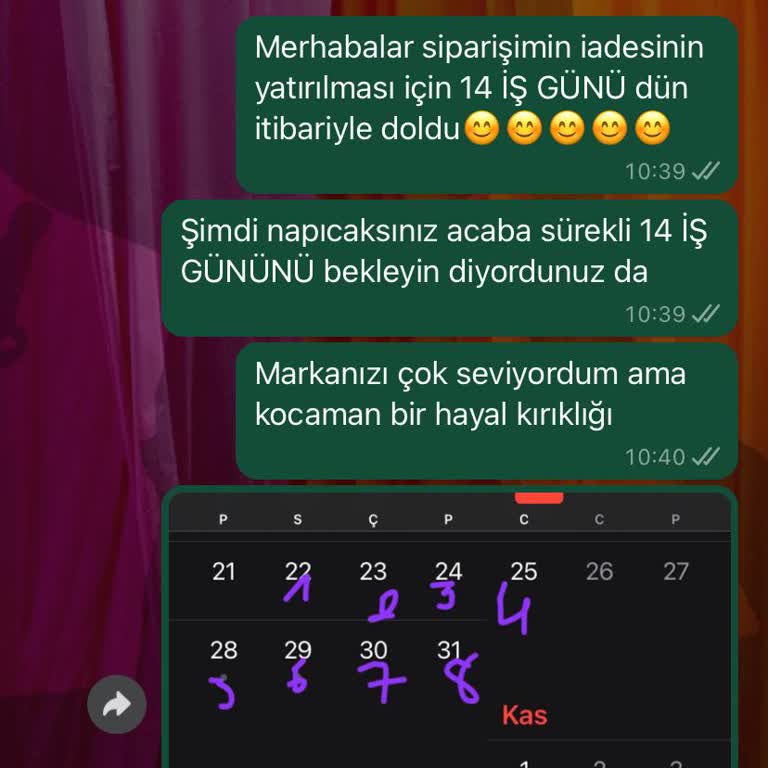 İade Sürecinde Ulaşılamayan Müşteri Hizmeti Hayal Kırıklığı