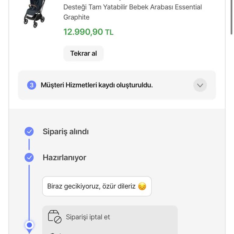 Stokta Olmayan Ürün Satışı Ve İptal Sorunu