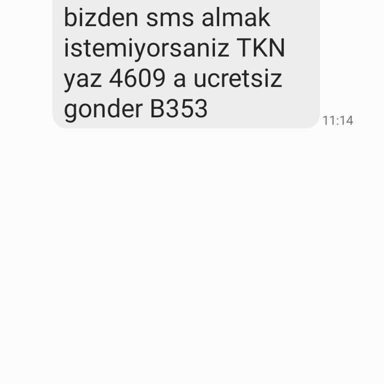 Labirentbil (SMS) İzinsiz Ve Rahatsız Edici Mesajlara Karşı Koruma Talebi