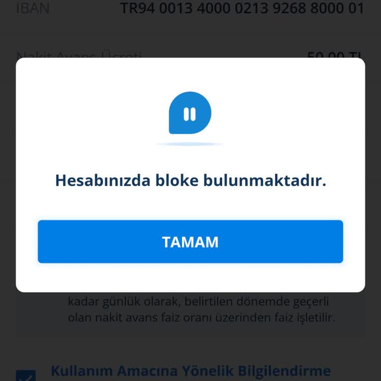 Kredi Kartı Blokesi Ve Yüksek Faiz Sorunu