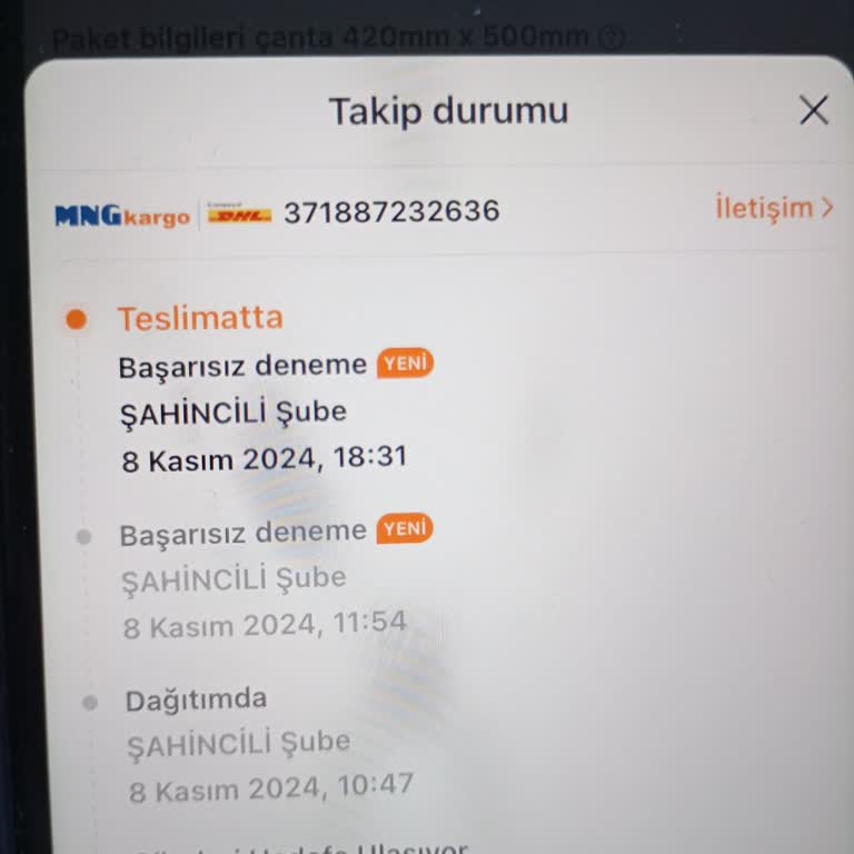 MNG Kargo Ordu Şubesi'nde Sürekli Sorunlar Ve Yetersiz Hizmet