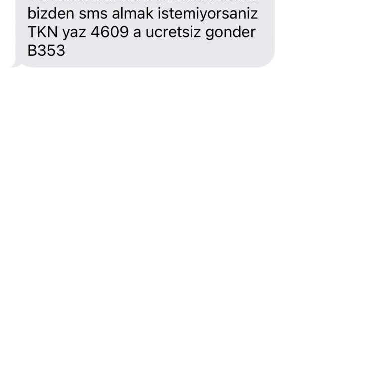 İzinsiz Mesajlar Ve Sorumluluk Reddiyesi