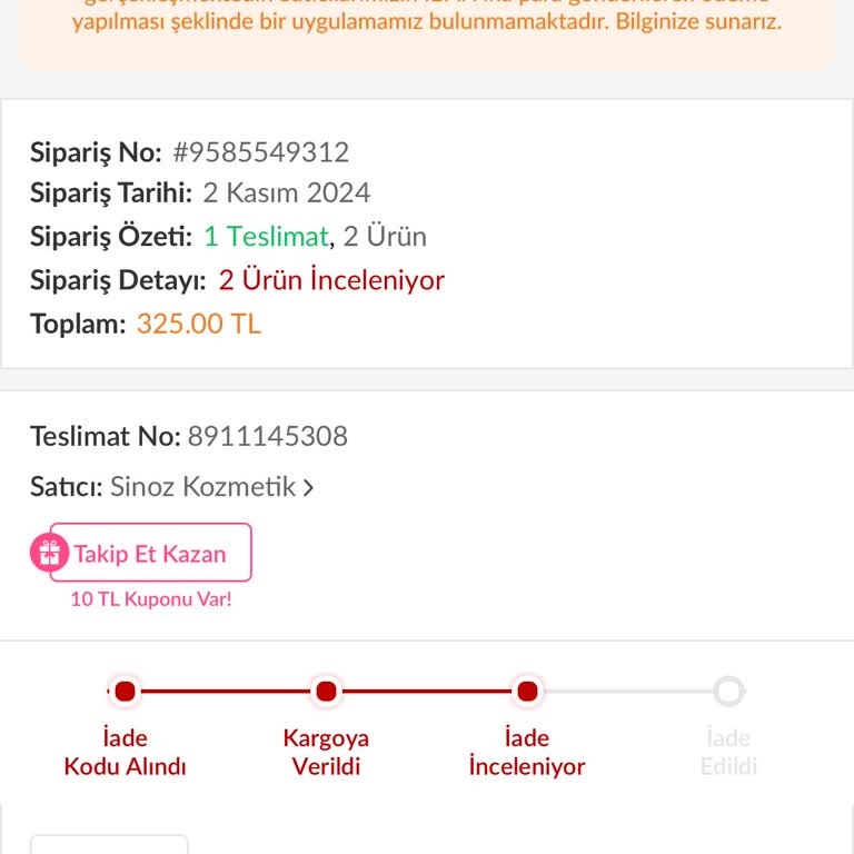 Kampanya Fırsatını Kaçırdım: Yanlış İade Sorunu