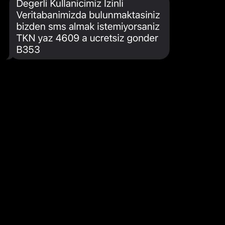 İzinsiz Mesaj Gönderimi Hakkında Şikayet