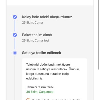 İade Sürecindeki Aksaklık Ve Destek Eksikliği