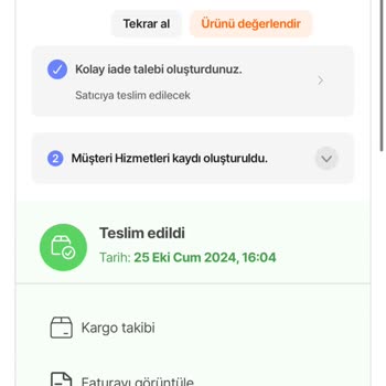 İade Sürecindeki Aksaklık Ve Destek Eksikliği
