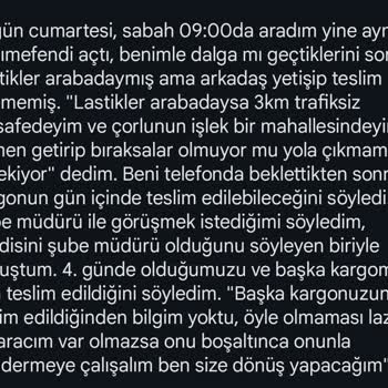 Sürat Kargo'nun Büyük Paket Teslimatındaki Sorunu