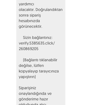 Letgo'da Sahte Mesaj Sorunu