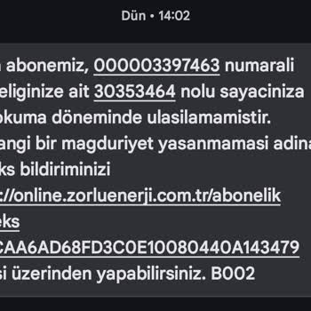 Doğal Gaz Sayaç Okuma Sorunu Ve Mağduriyet