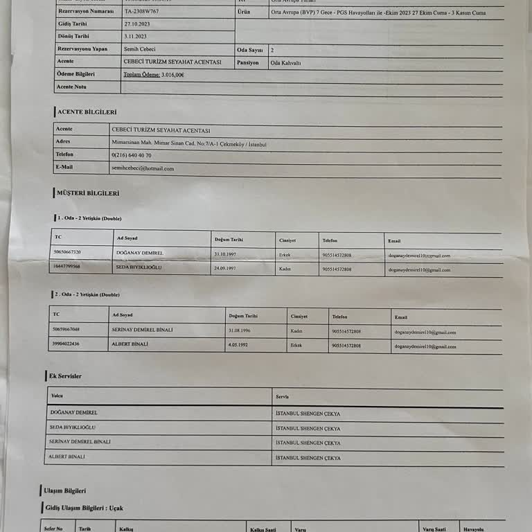 Vize Başvurusunda Hata Ve İade Sorunu