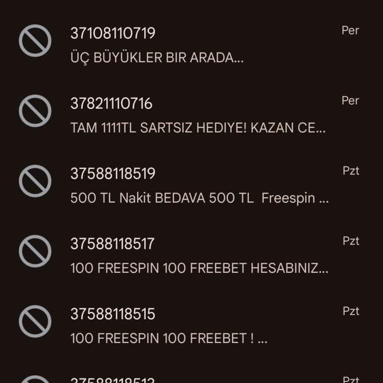 Sürekli Gelen Spam Mesajlar Ve Ulaşılamayan Müşteri Hizmetleri