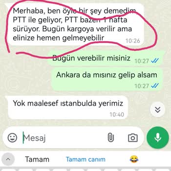 Tilki Kitap'ta Kargo Ve İptal Sorunu