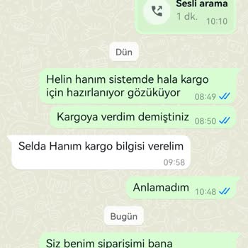 Tilki Kitap'ta Kargo Ve İptal Sorunu