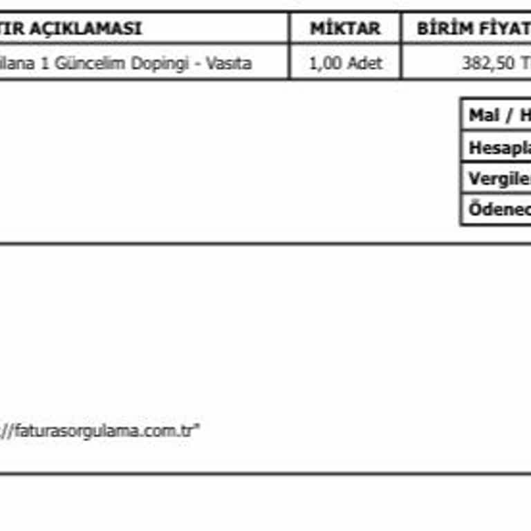 Zorunlu Ücretli İlan Ve Doping Mağduriyeti