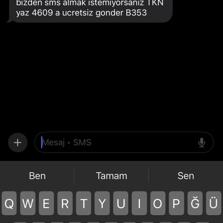 İzinsiz SMS Gönderimi Ve Sorumluluk Reddi