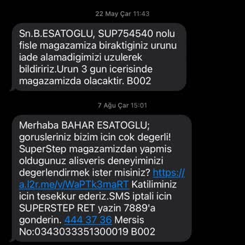 Yağmurda Lekelenen Ayakkabı Ve İade Sorunu