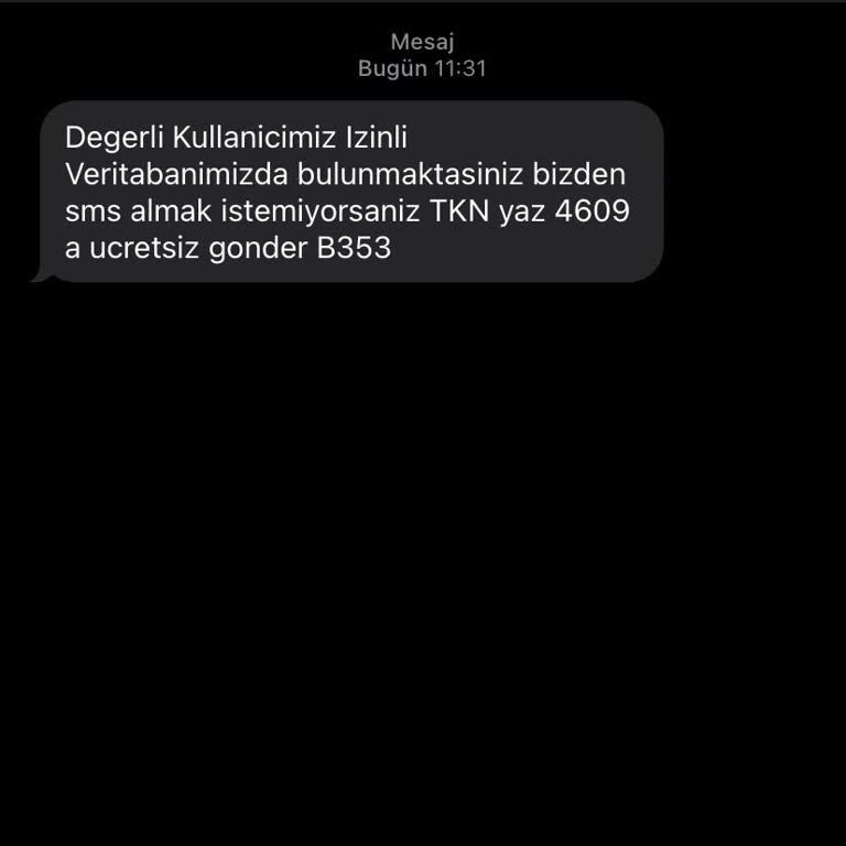 İzinsiz Gönderilen SMS'ler Ve Güvenlik Endişesi