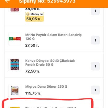 Tibers Çıtır Tavuk Burger'de Tavuk Eksikliği Mağduriyeti
