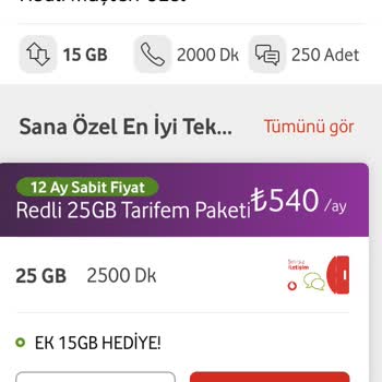 Vodafone'un Fahiş Fiyat Politikası Ve Yetersiz Hizmet