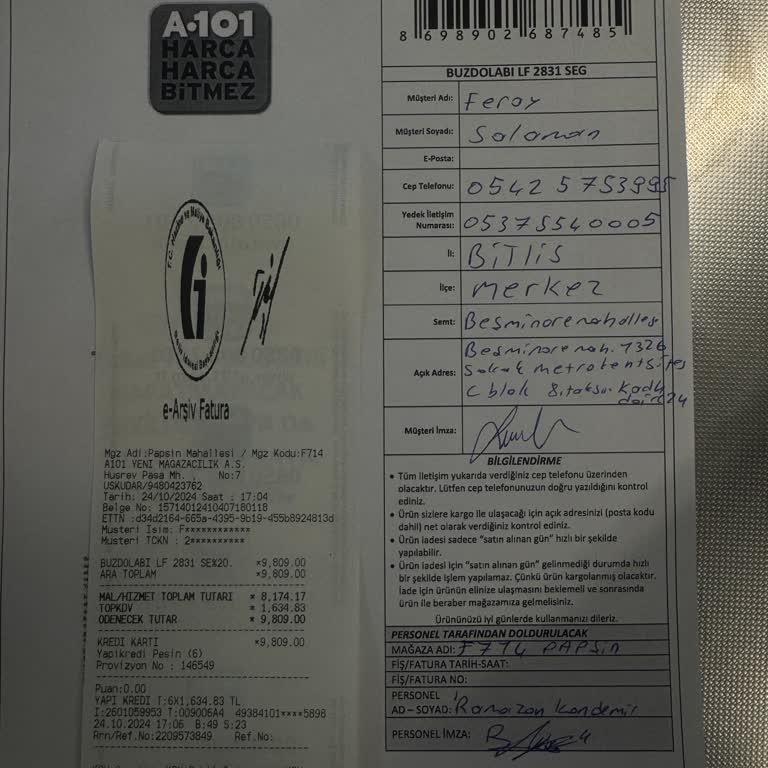 A101 Buzdolabı Teslimatında Büyük Gecikme