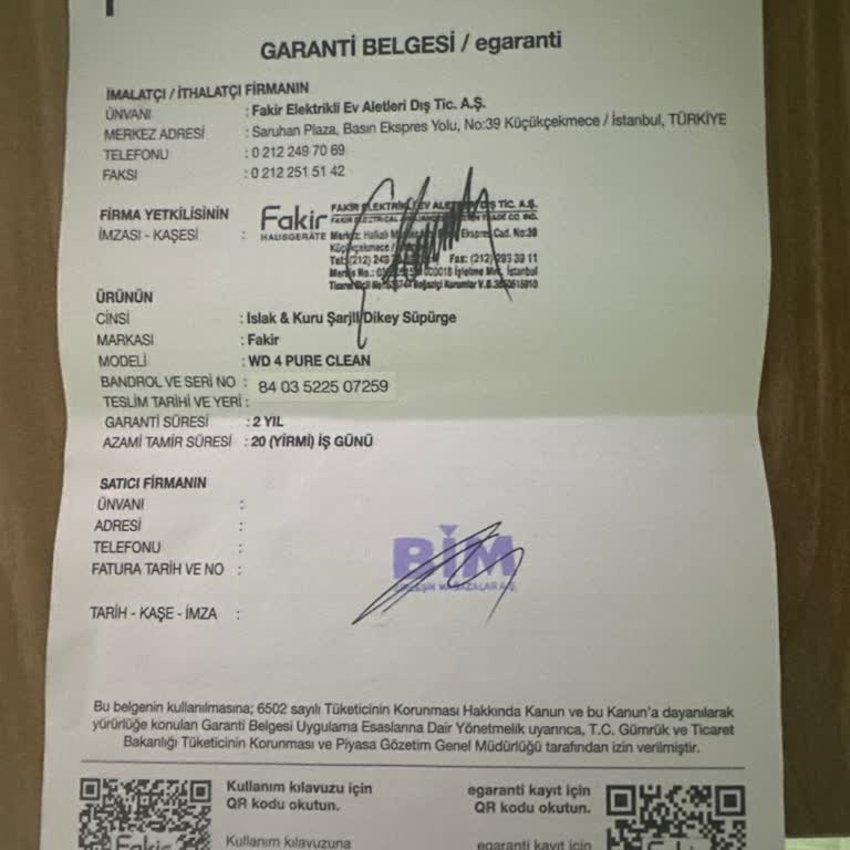 Memnuniyetsizlik Yaratan Fakir Süpürge Deneyimi