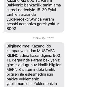 Kazandırio Çekilişinde Geciken Ödeme Sorunu